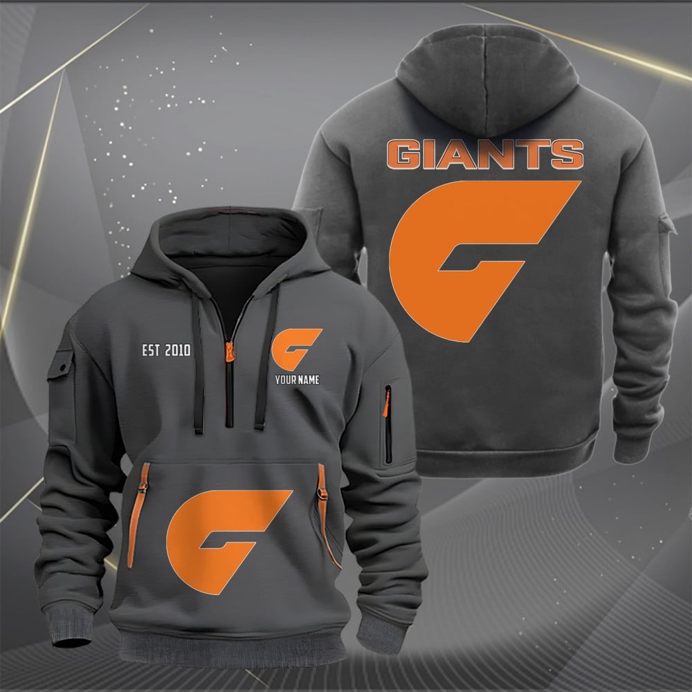 GWS Personalized Custom Sports Hoodie Zipper