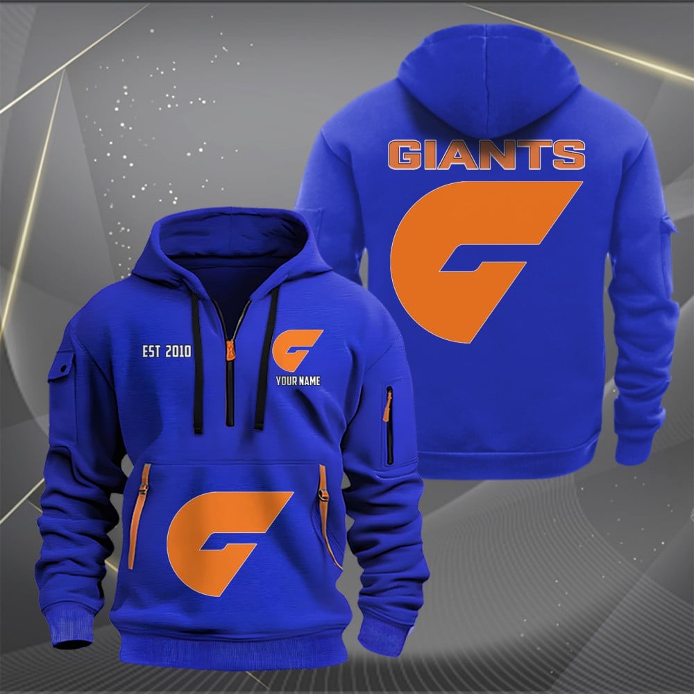 GWS Personalized Custom Sports Hoodie Zipper