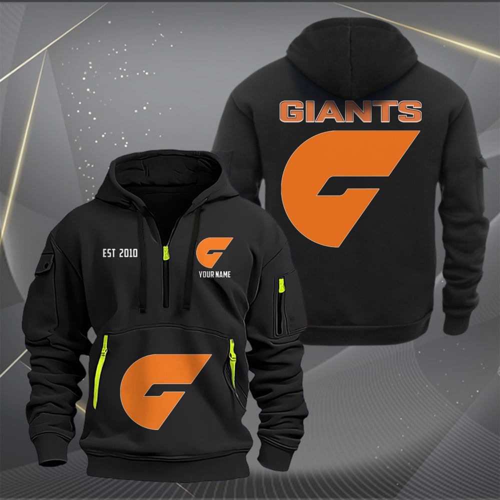 GWS Personalized Custom Sports Hoodie Zipper