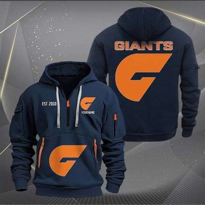 GWS Personalized Custom Sports Hoodie Zipper
