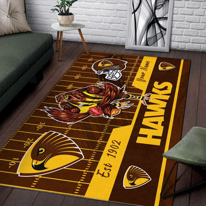 HAW Personalized Custom Fashion Carpet Rug Gift For Fans