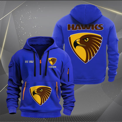 HAW Personalized Custom Sports Hoodie Zipper