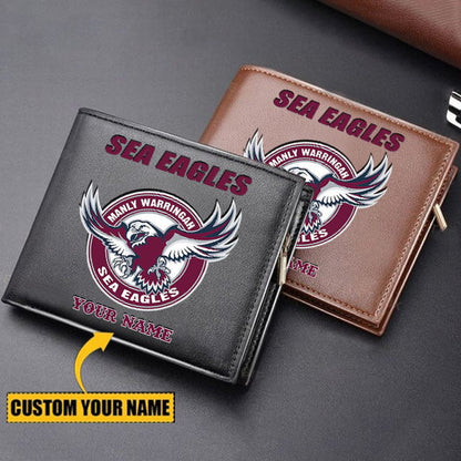 MAN Personalized Custom Zipper Folded Wallet