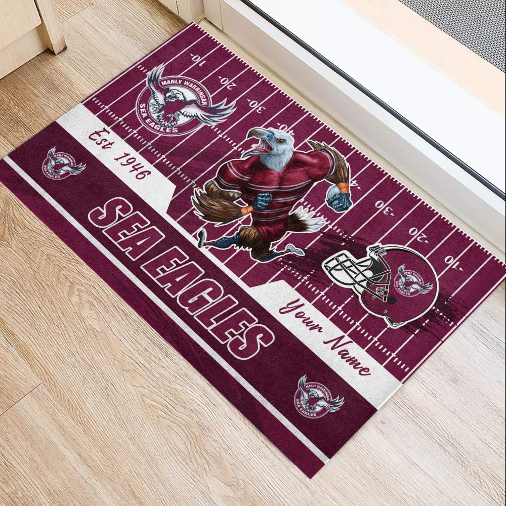 MAN Personalized Custom Rug Gift For Fans