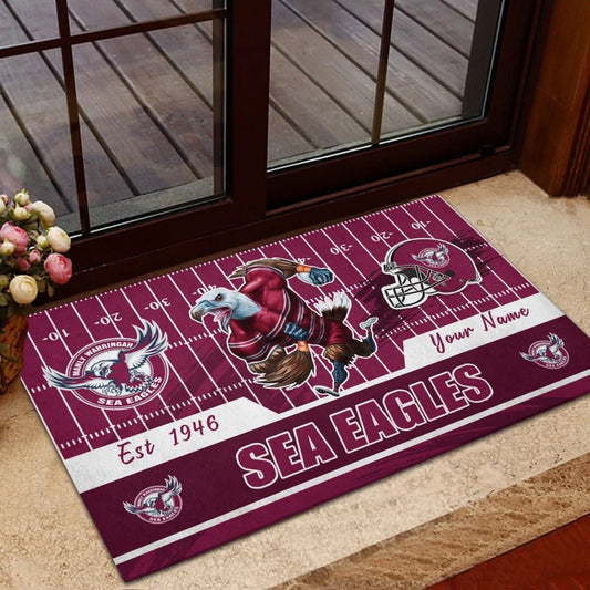 MAN Personalized Custom Rug Gift For Fans