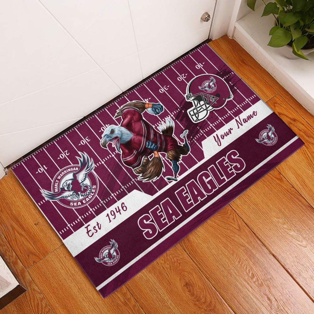 MAN Personalized Custom Rug Gift For Fans