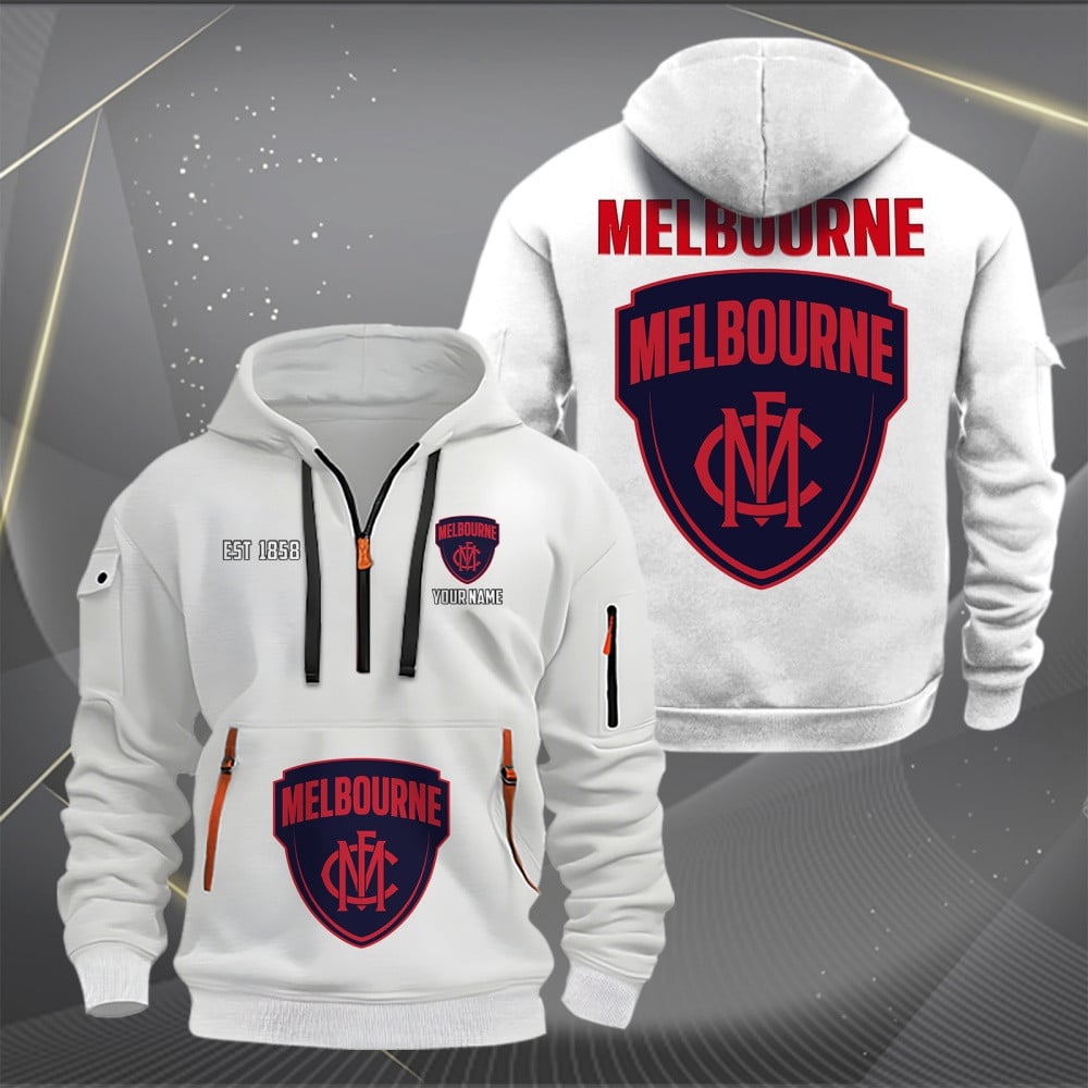 MD Personalized Custom Sports Hoodie Zipper