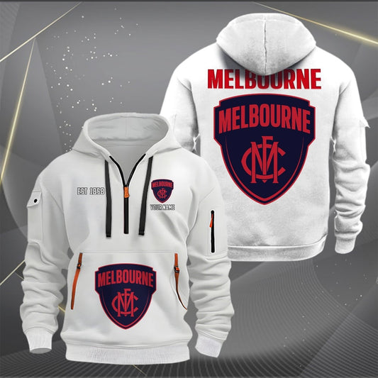 MD Personalized Custom Sports Hoodie Zipper