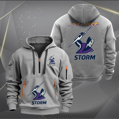 MEL Personalized Custom Sports Hoodie Zipper