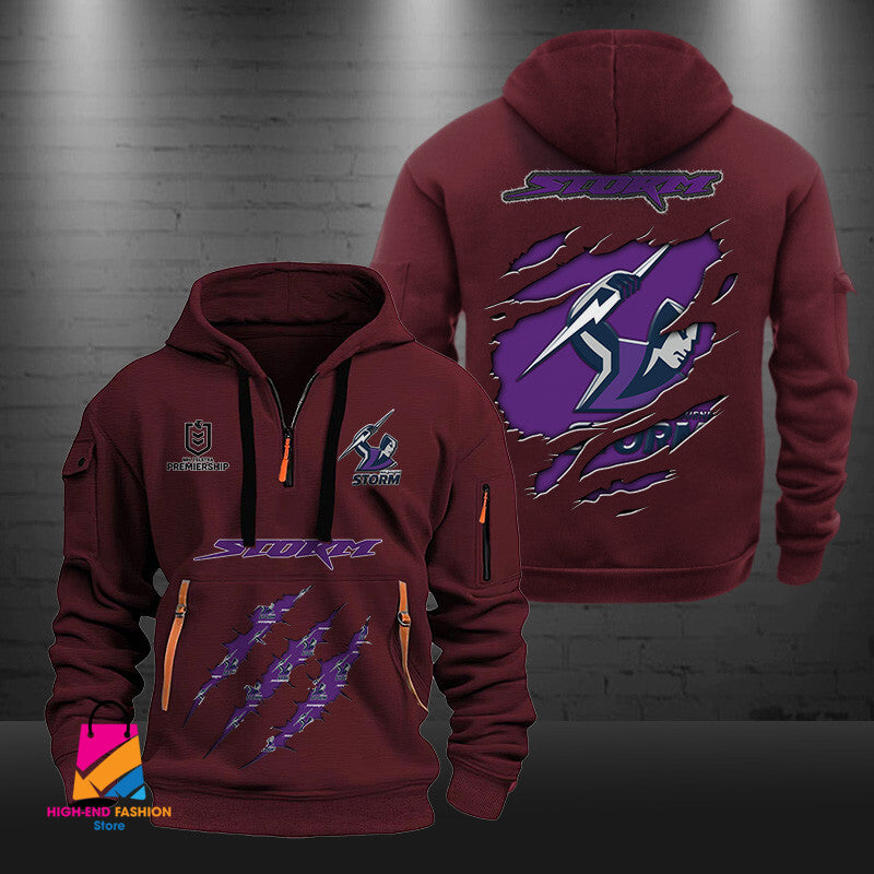 MEL Sports Hoodie Zipper