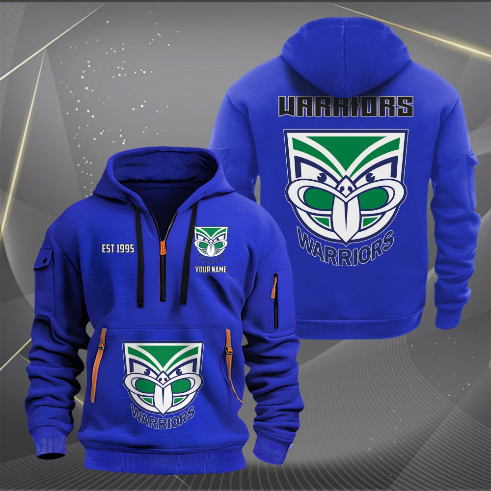 NZL Personalized Custom Sports Hoodie Zipper