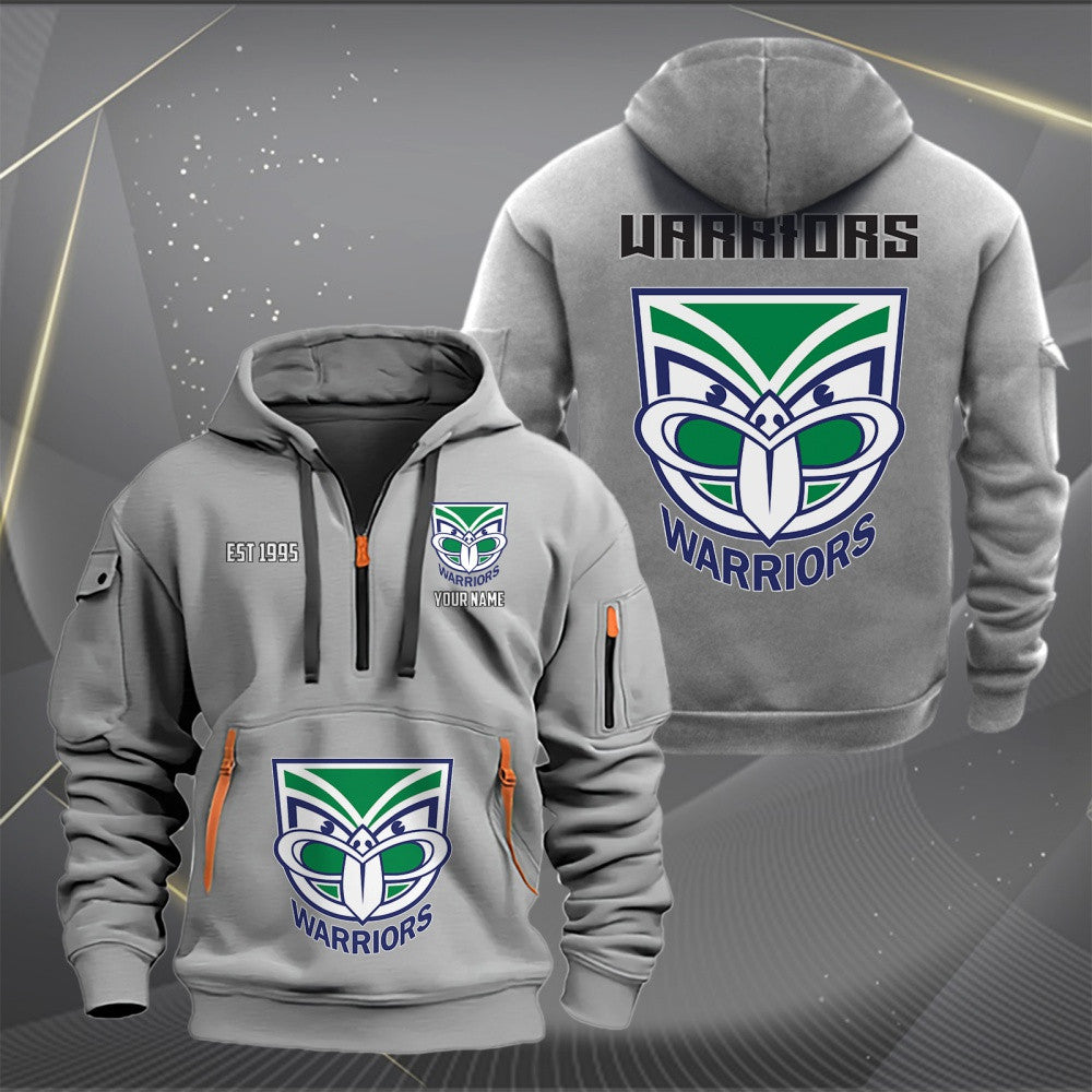 NZL Personalized Custom Sports Hoodie Zipper