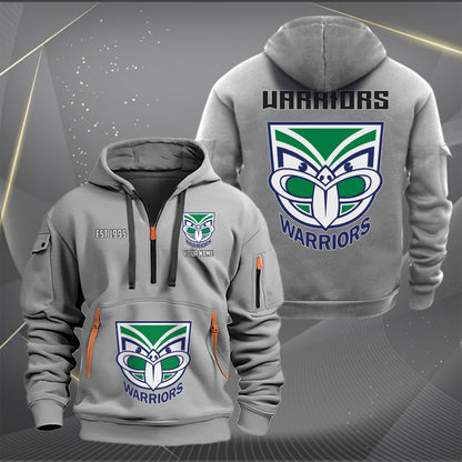 NZL Personalized Custom Sports Hoodie Zipper