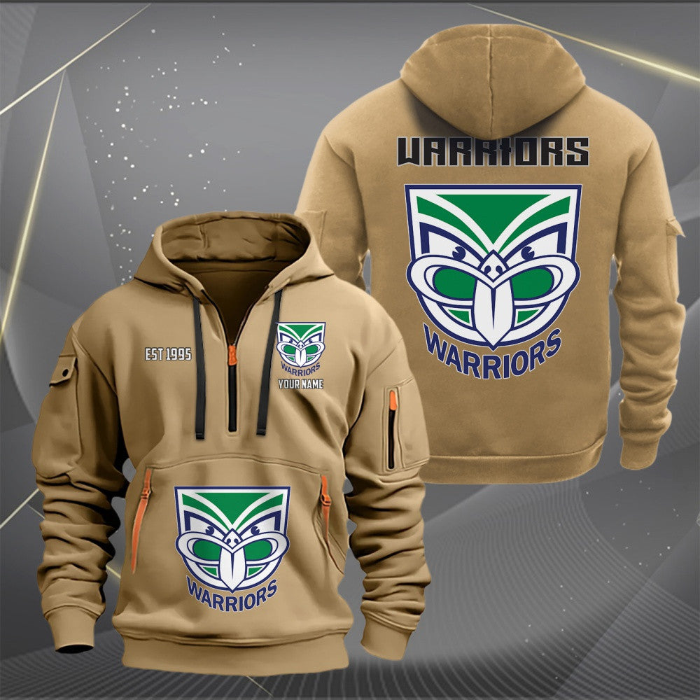 NZL Personalized Custom Sports Hoodie Zipper