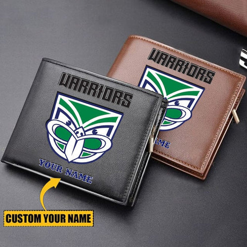 NZL Personalized Custom Zipper Folded Wallet