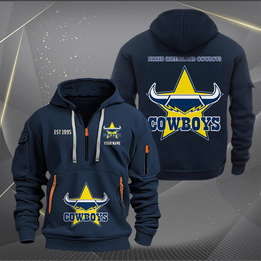 NQL Personalized Custom Sports Hoodie Zipper