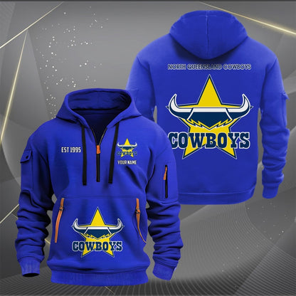 NQL Personalized Custom Sports Hoodie Zipper