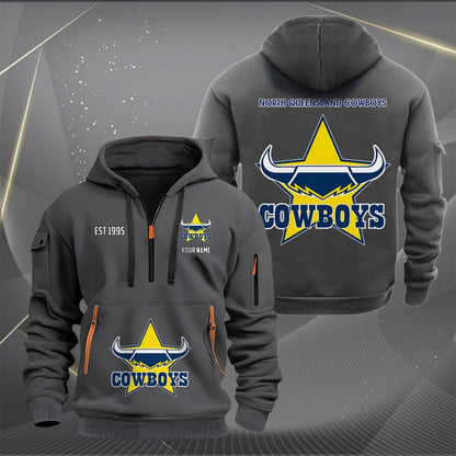 NQL Personalized Custom Sports Hoodie Zipper