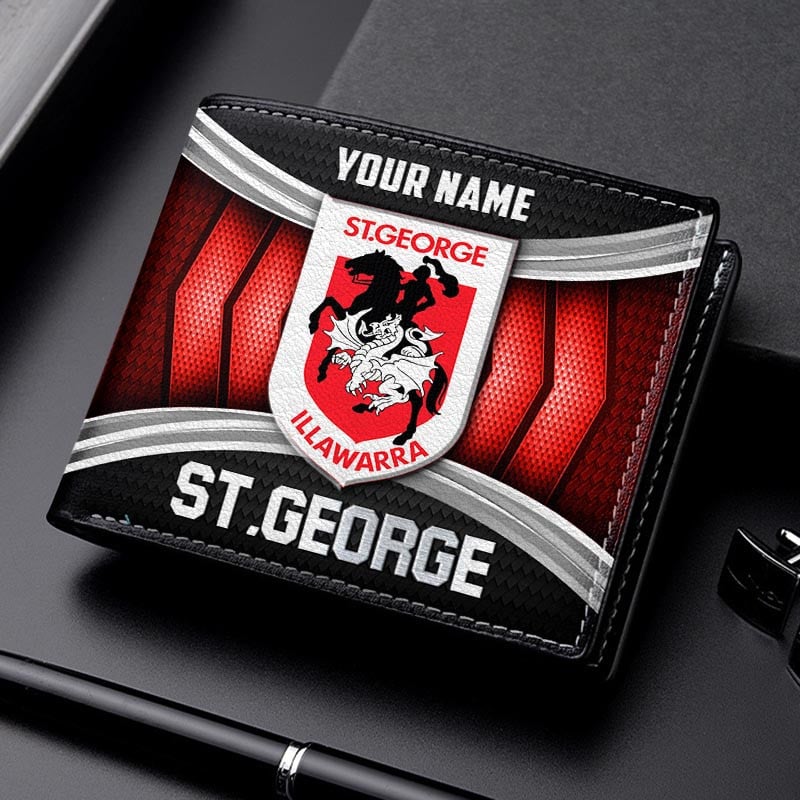 STG Personalized Custom Leather Wallet