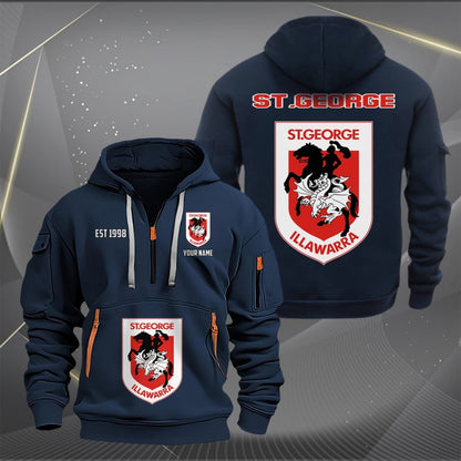 STG Personalized Custom Sports Hoodie Zipper