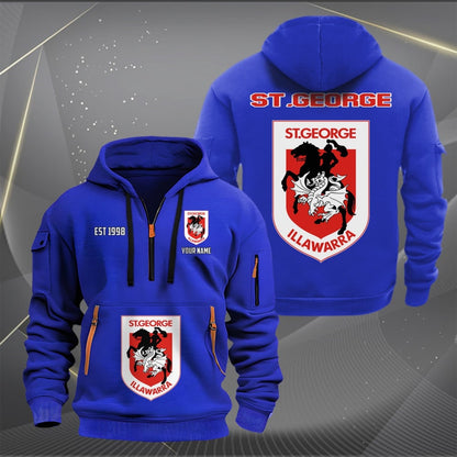 STG Personalized Custom Sports Hoodie Zipper