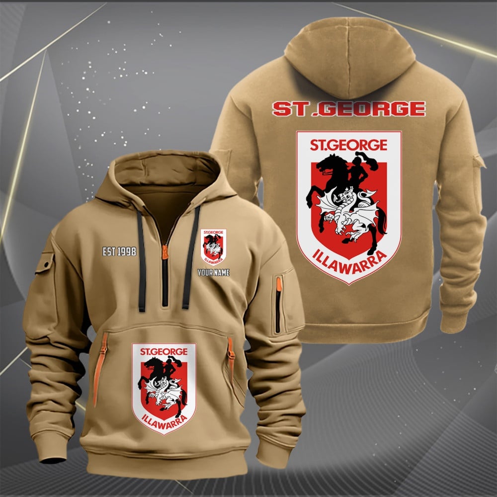 STG Personalized Custom Sports Hoodie Zipper