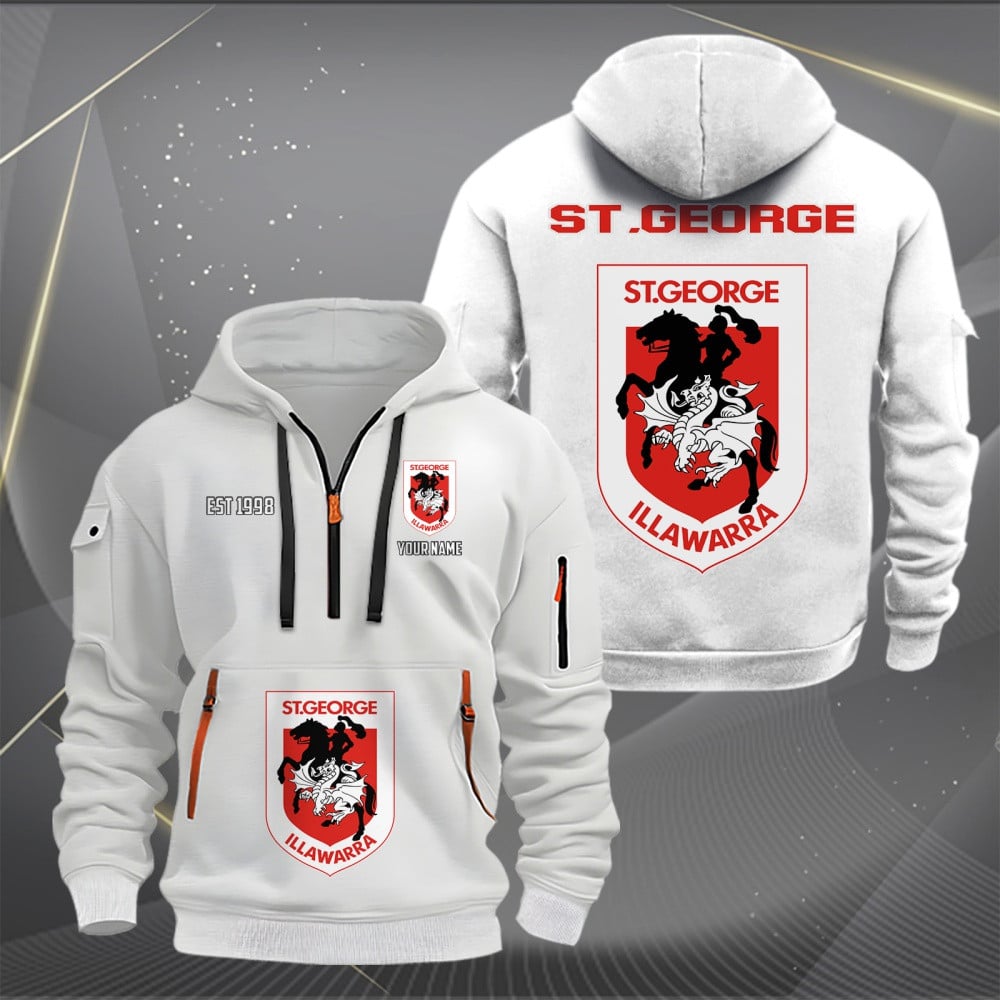 STG Personalized Custom Sports Hoodie Zipper