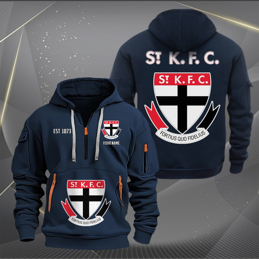 STK Personalized Custom Sports Hoodie Zipper