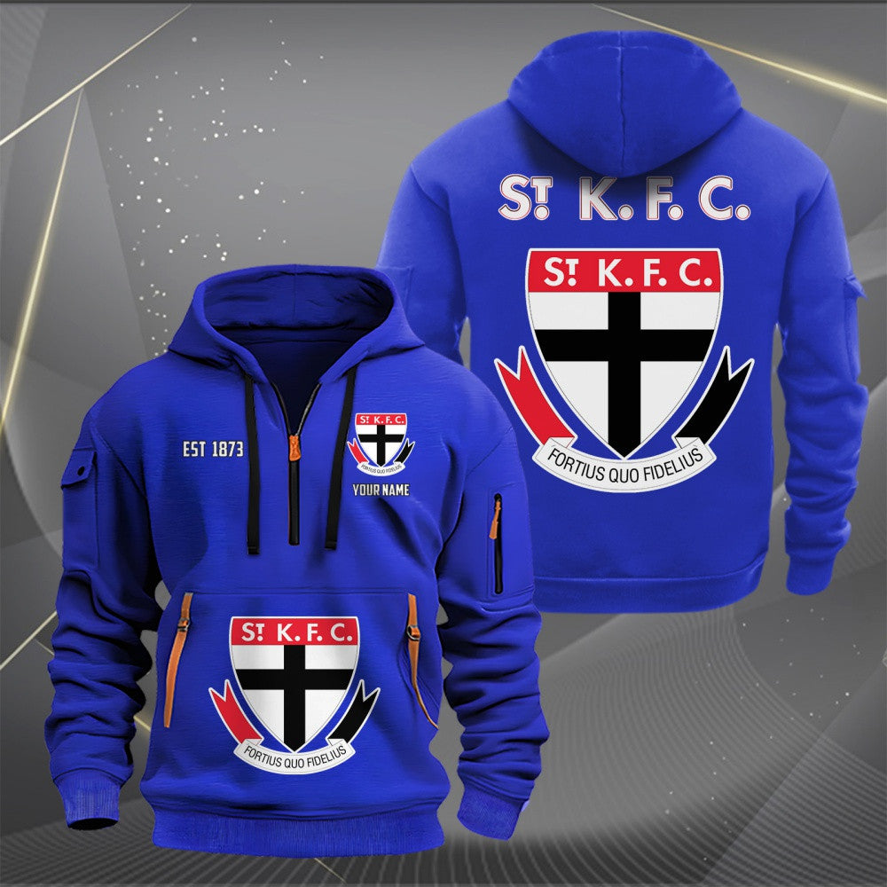 STK Personalized Custom Sports Hoodie Zipper