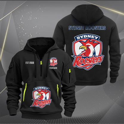 SYD Personalized Custom Sports Hoodie Zipper