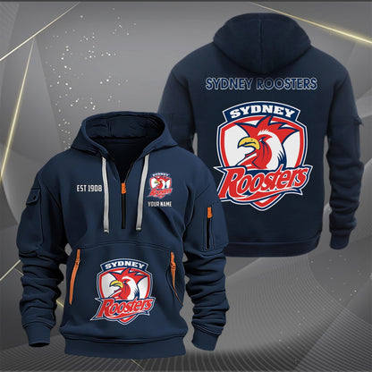 SYD Personalized Custom Sports Hoodie Zipper