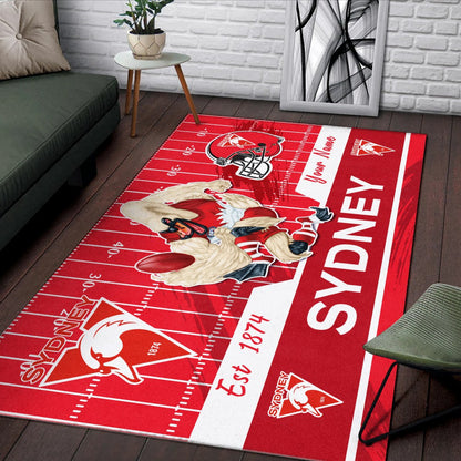 SS Personalized Custom Fashion Carpet Rug Gift For Fans