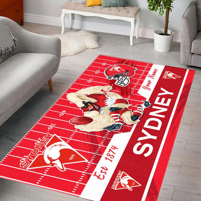 SS Personalized Custom Fashion Carpet Rug Gift For Fans
