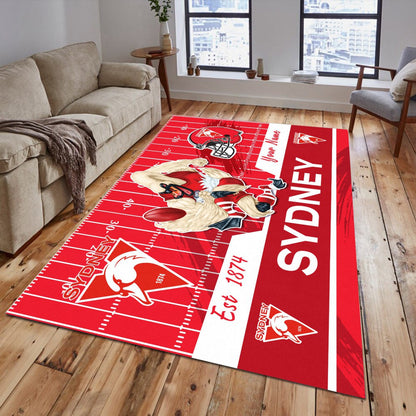 SS Personalized Custom Fashion Carpet Rug Gift For Fans
