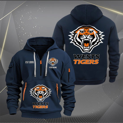 WST Personalized Custom Sports Hoodie Zipper