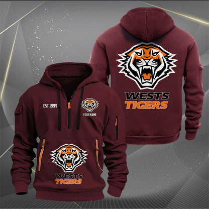 WST Personalized Custom Sports Hoodie Zipper