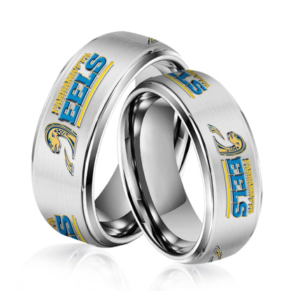 NRL Silver Tungsten Rings Gift For Fans 1