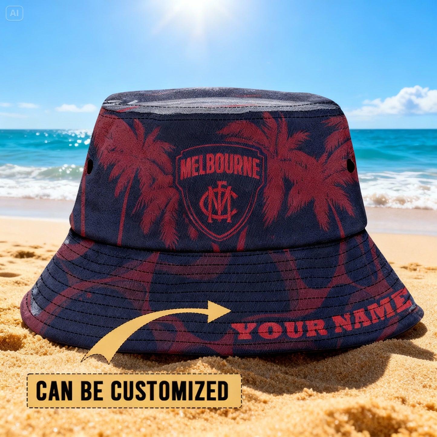 MD Personalized Custom Bucket Hat