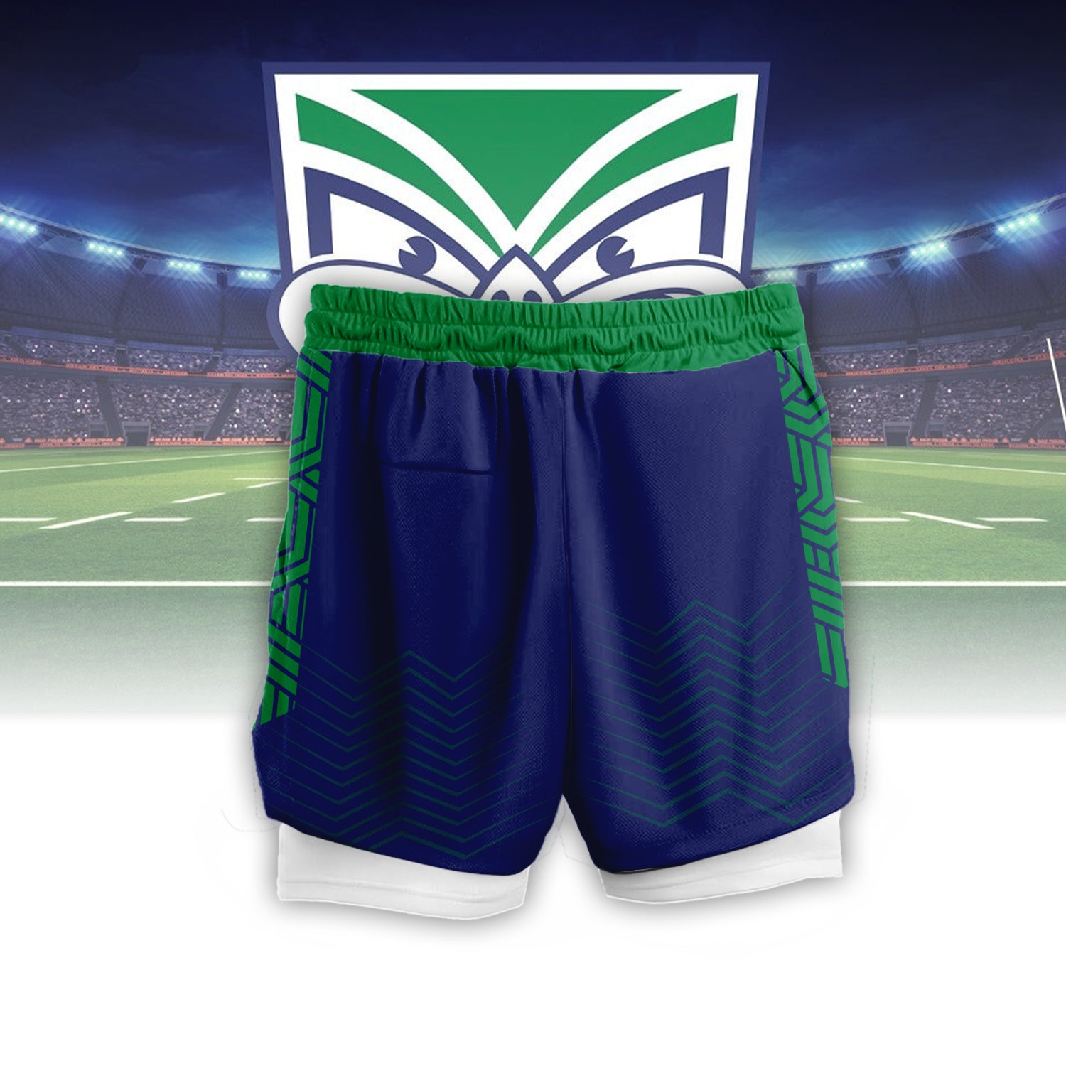 NZL Personalized Custom 2-in-1 Performance Shorts