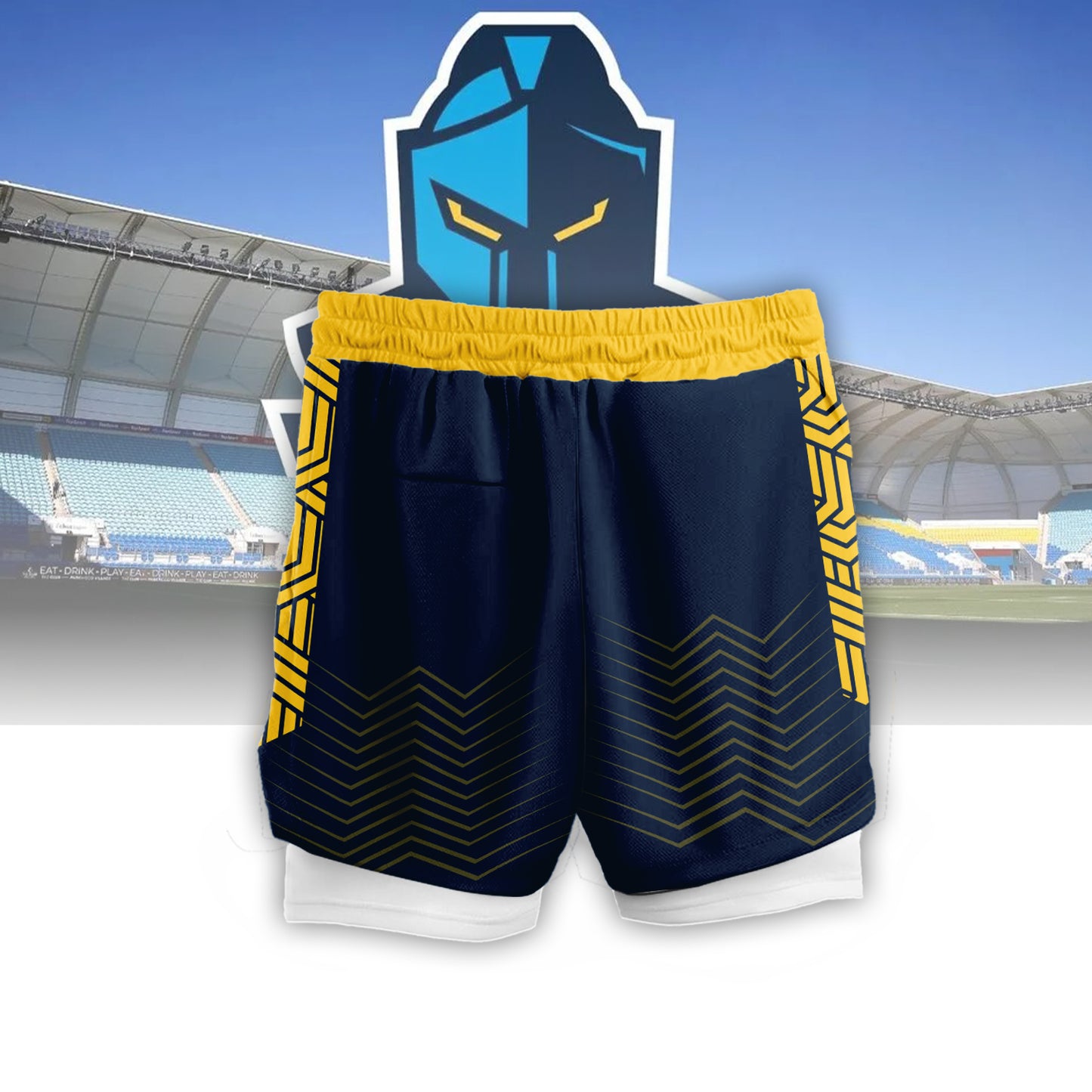 GLD Personalized Custom 2-in-1 Performance Shorts