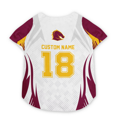 BRI Personalized Custom Pet Baseball Jersey 3