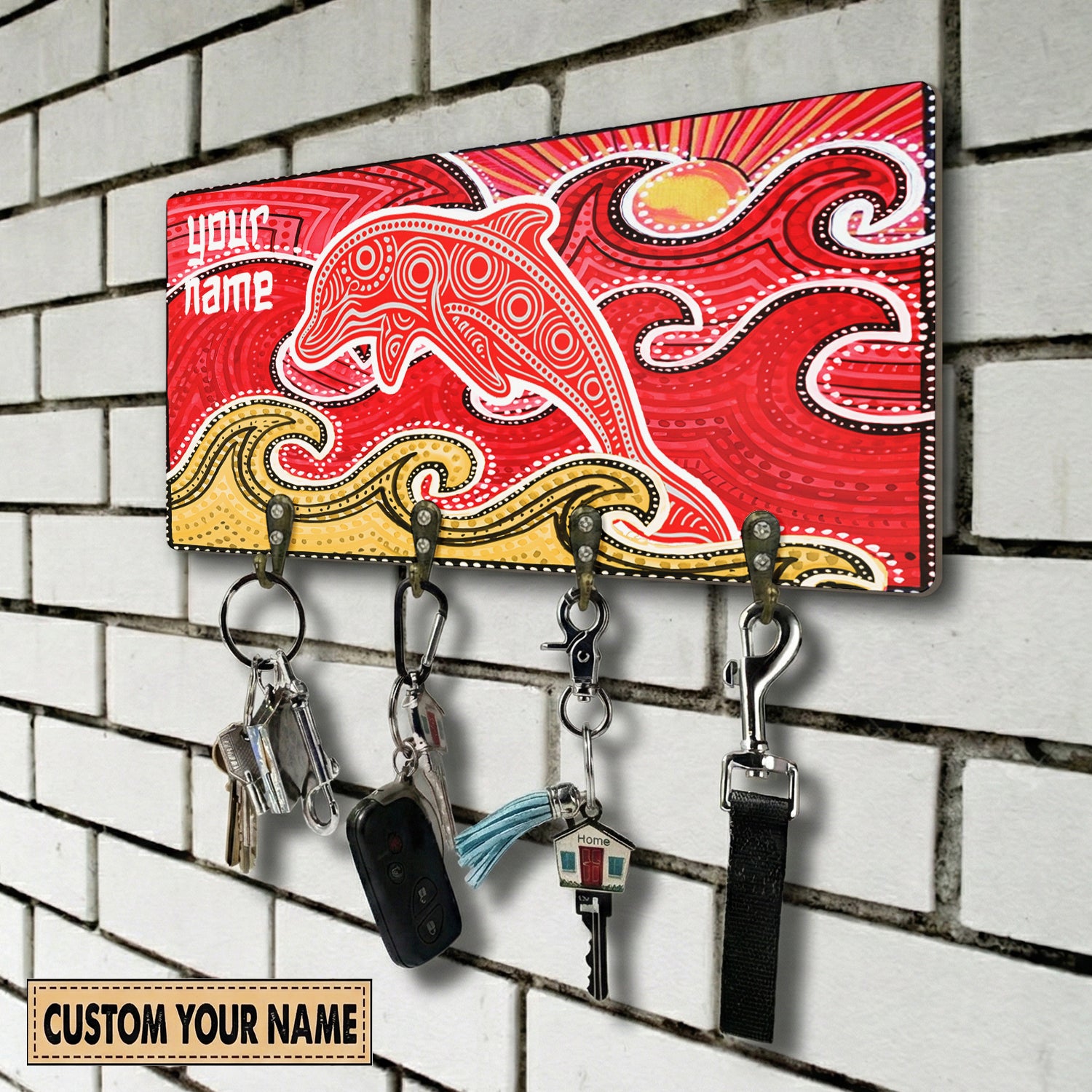 DOL Personalized Custom Key Holder 5