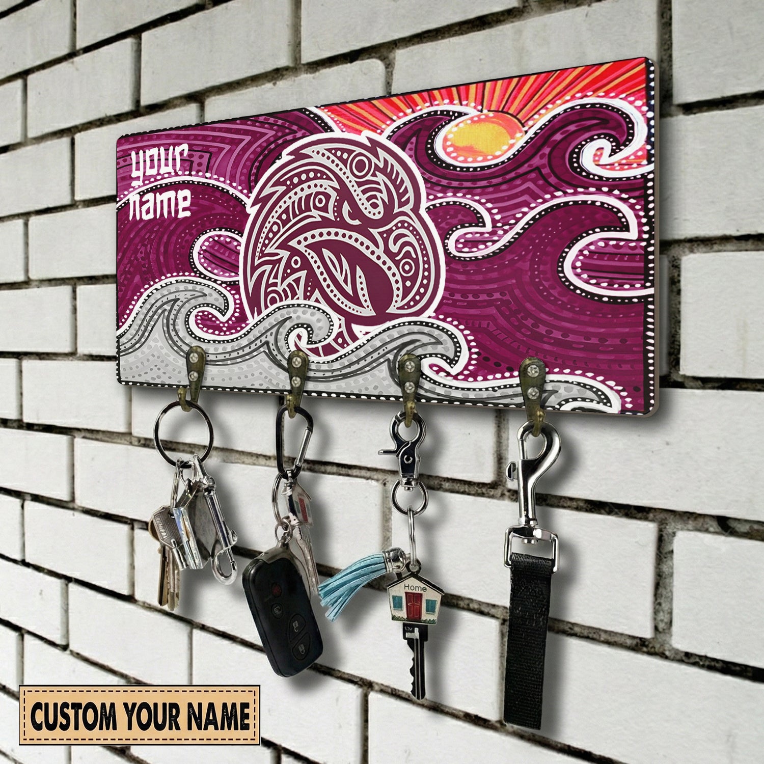 MAN Personalized Custom Key Holder 5