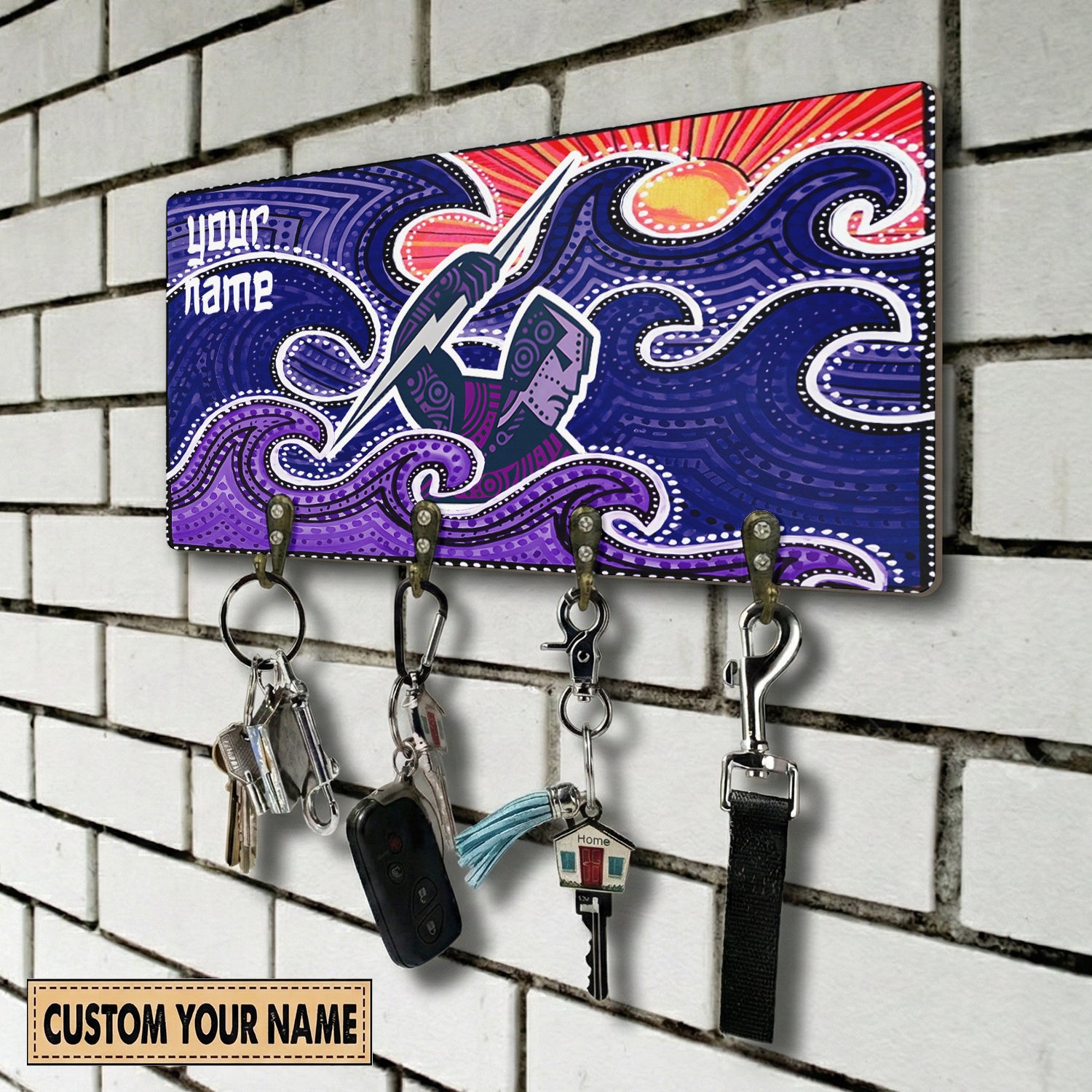 MEL Personalized Custom Key Holder 5