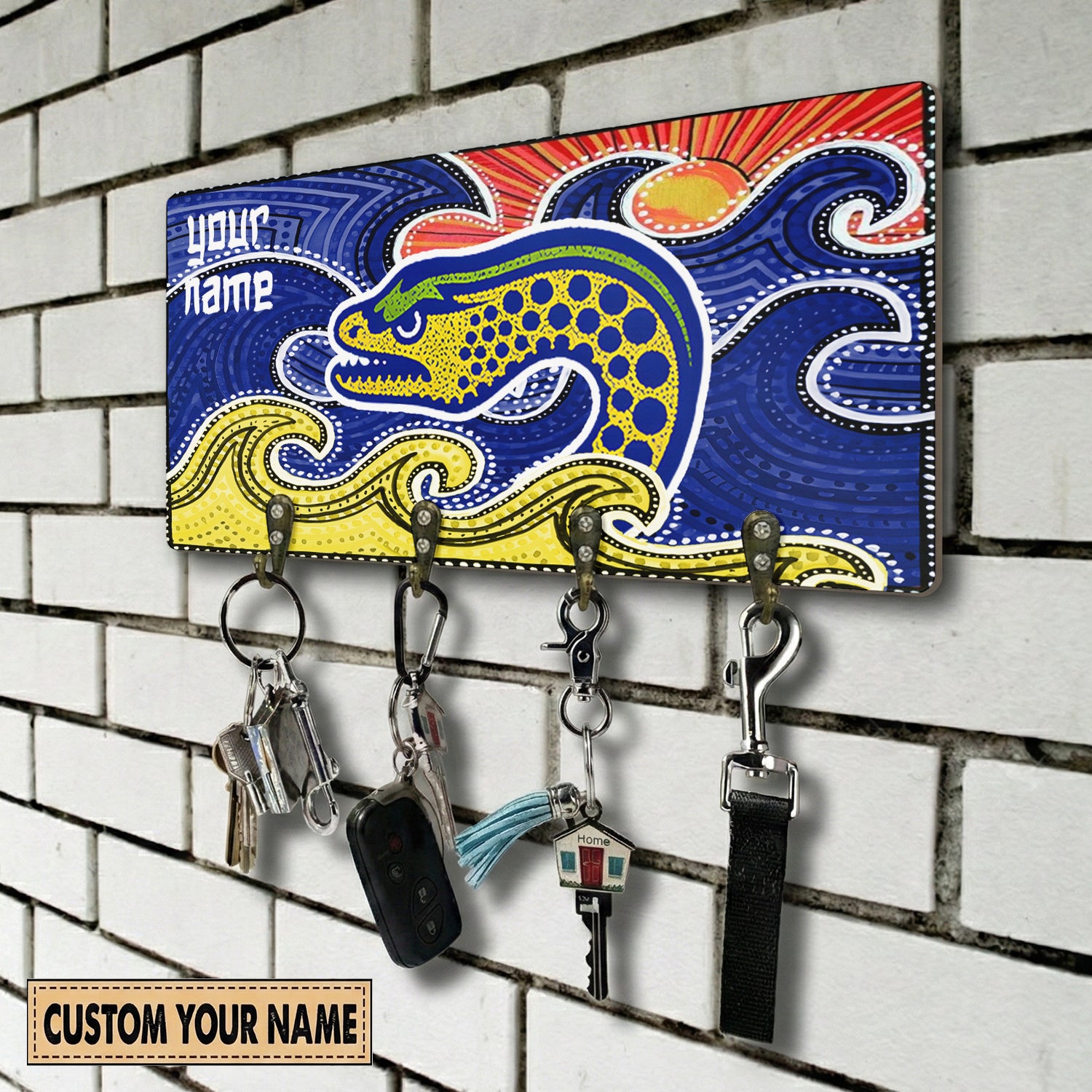 PAR Personalized Custom Key Holder 5