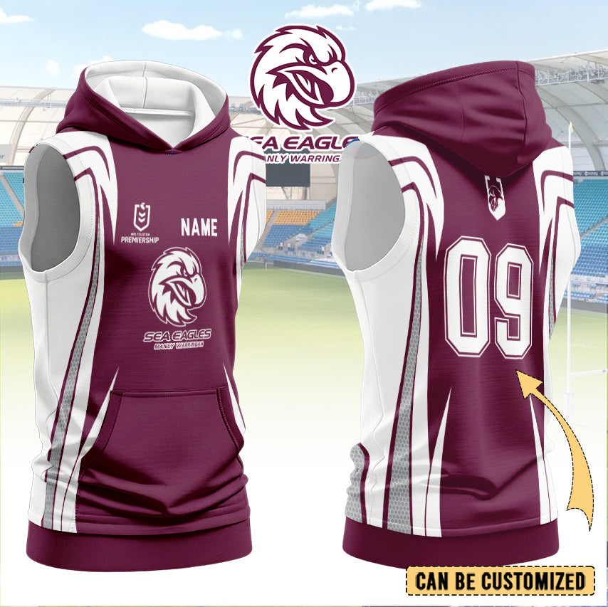 MAN Personalized Custom Hooded Tank Top 2