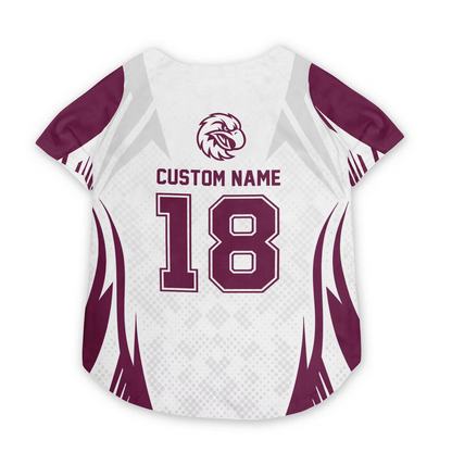 MAN Personalized Custom Pet Baseball Jersey 3