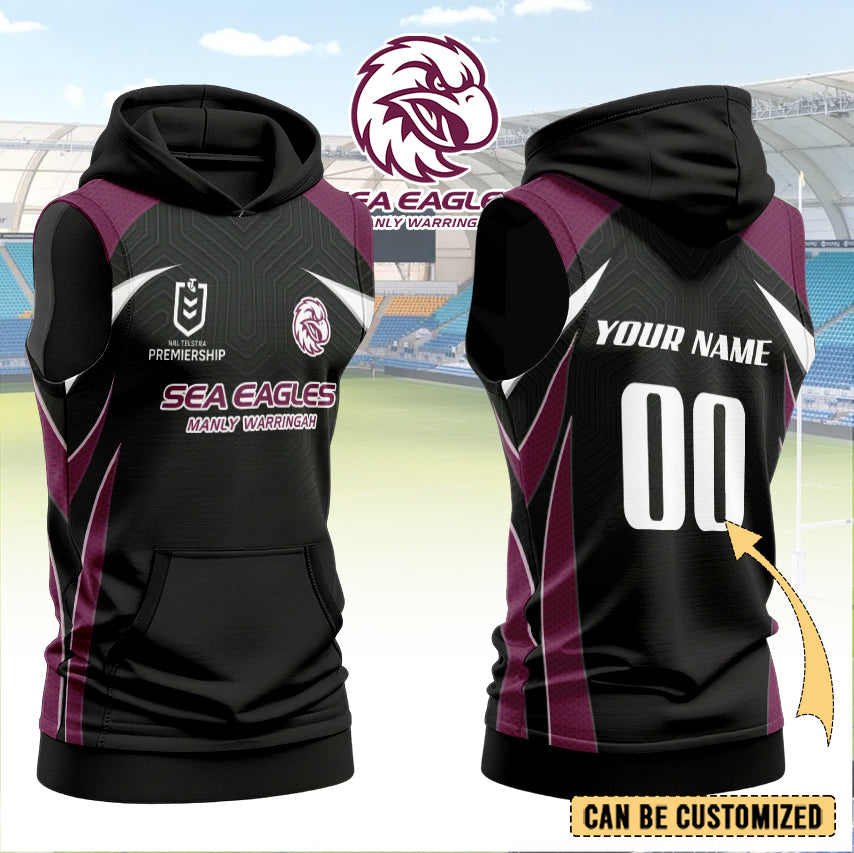 MAN Personalized Custom Hooded Tank Top 3