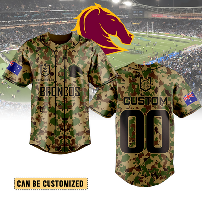 BRI Personalized Custom Baseball Jersey 3