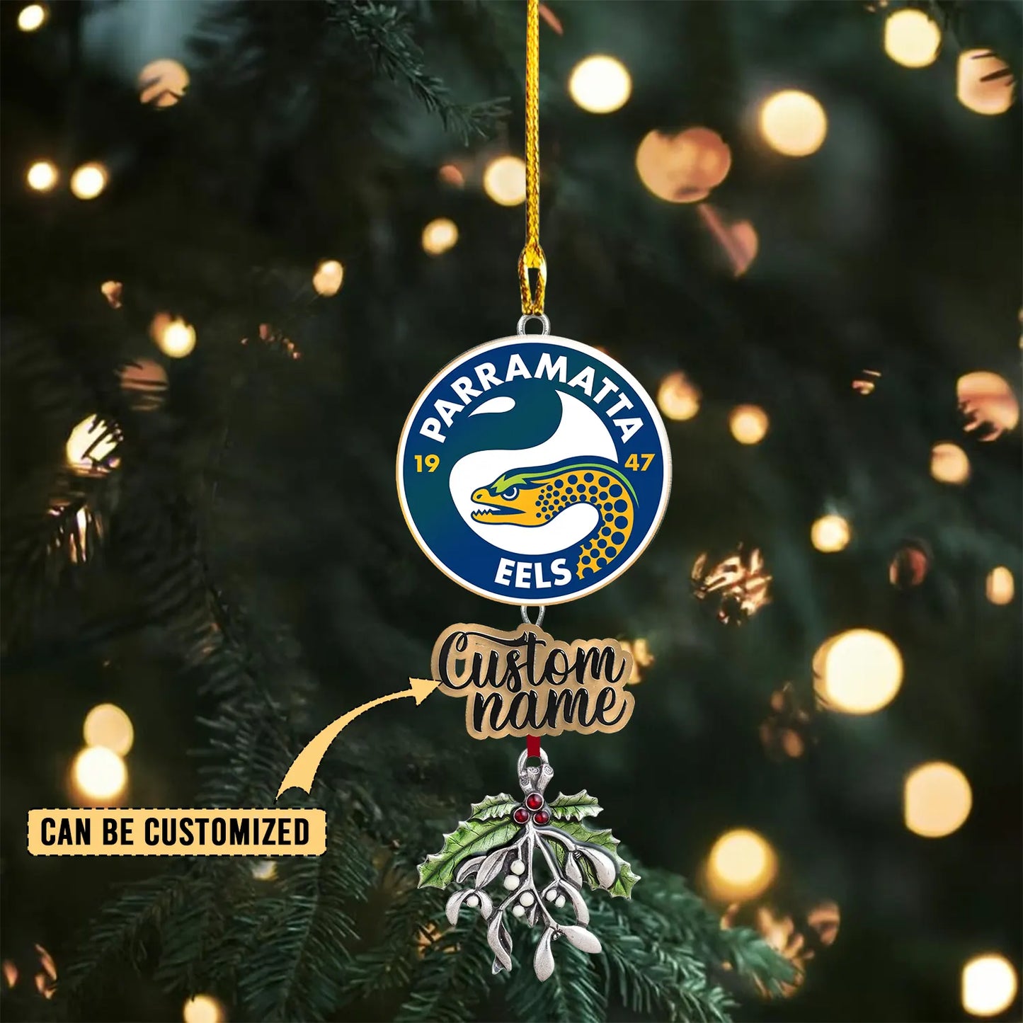 PAR Personalized Custom Acrylic Ornament 3